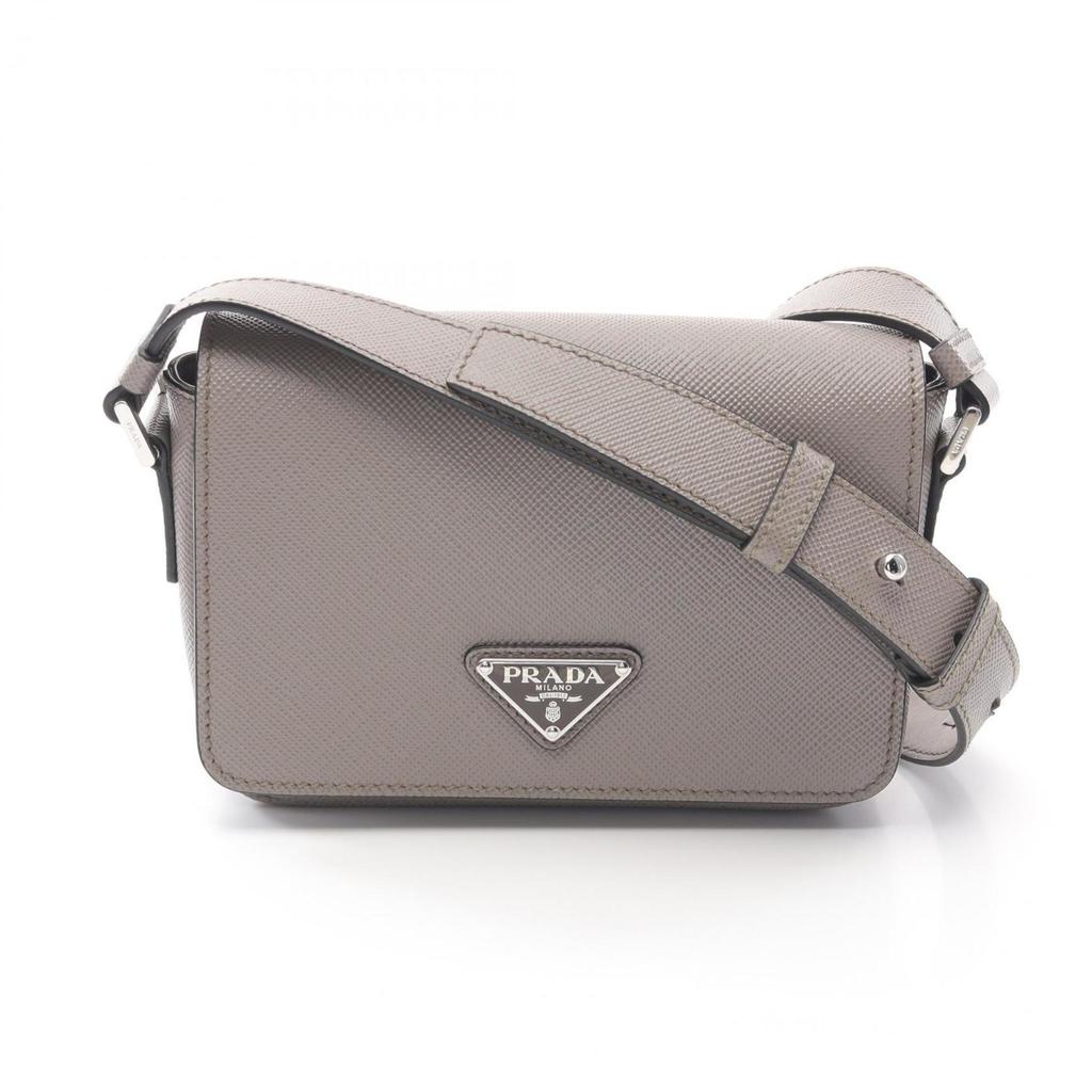 Prada Sand shearling crossbody bag - Crossbody Bags