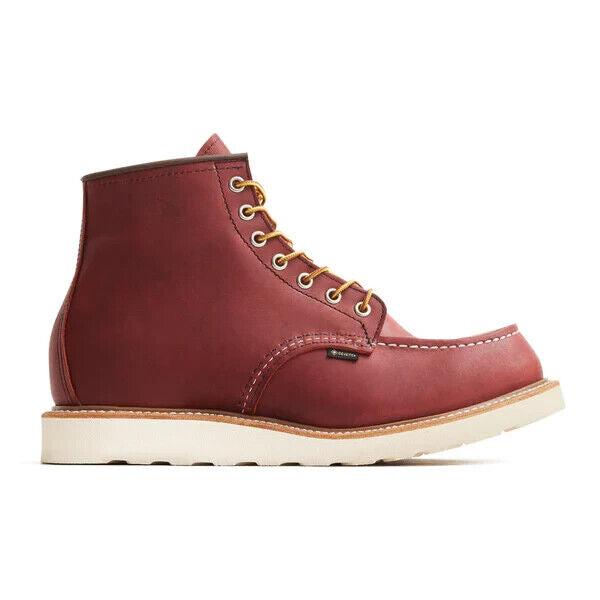 Red Wing Red Wing Classic 8864 Mens Russet Taos Leather Waterproof Gore-Tex Moc Toe Boots