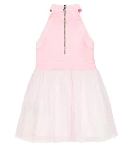 Balmain Halter neck tulle dress 4