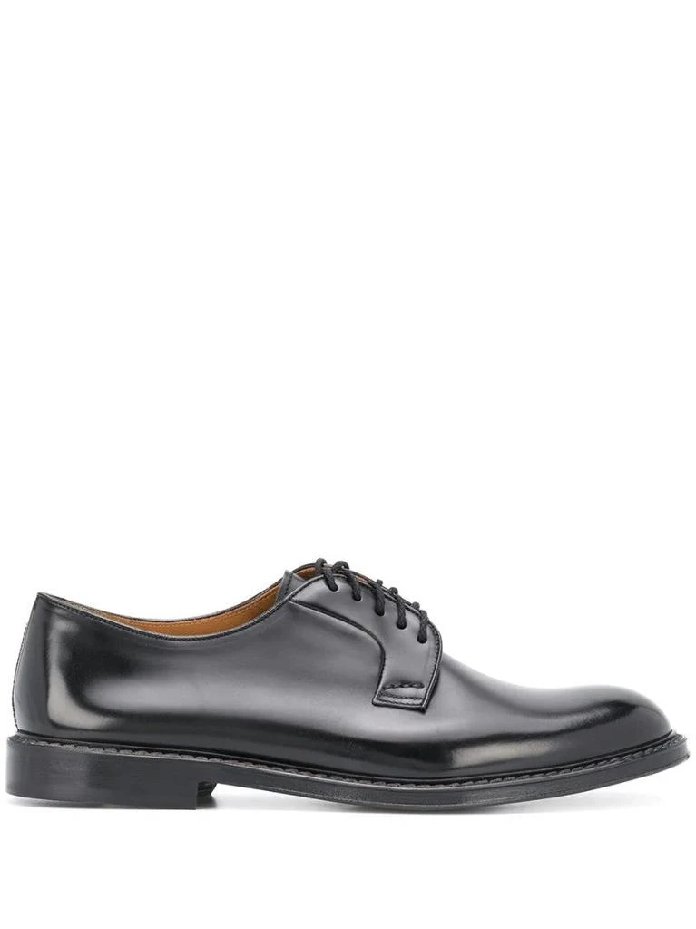 DOUCAL'S Classic Polished Leather Derby Shoes 1