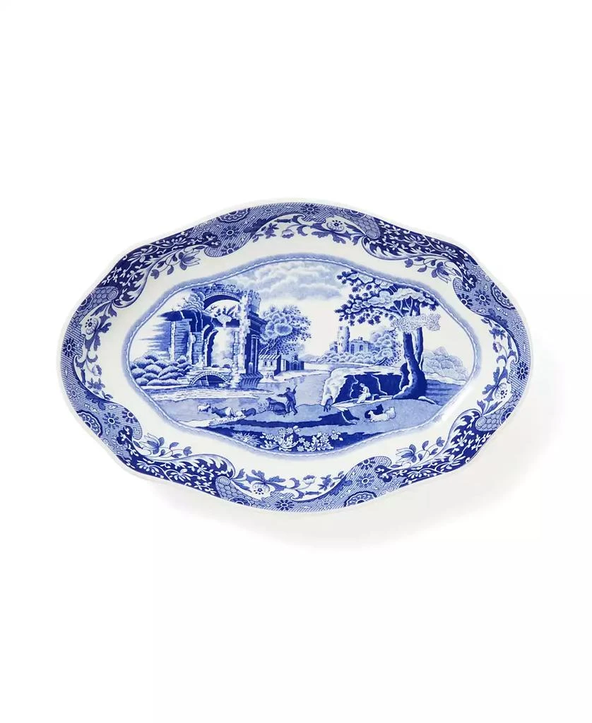 Spode Blue Italian Pickle Dishes, Set of 2 2