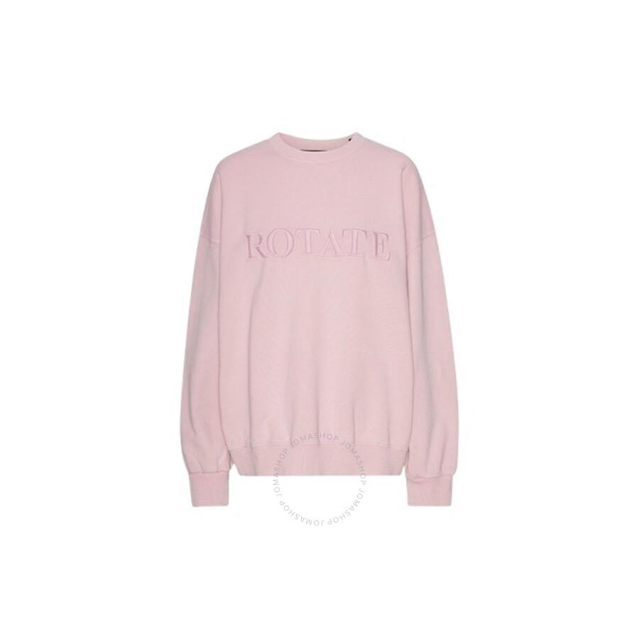 ROTATE Birger Christensen Ladies Fairy Tale Crewneck Logo Sweatshirt