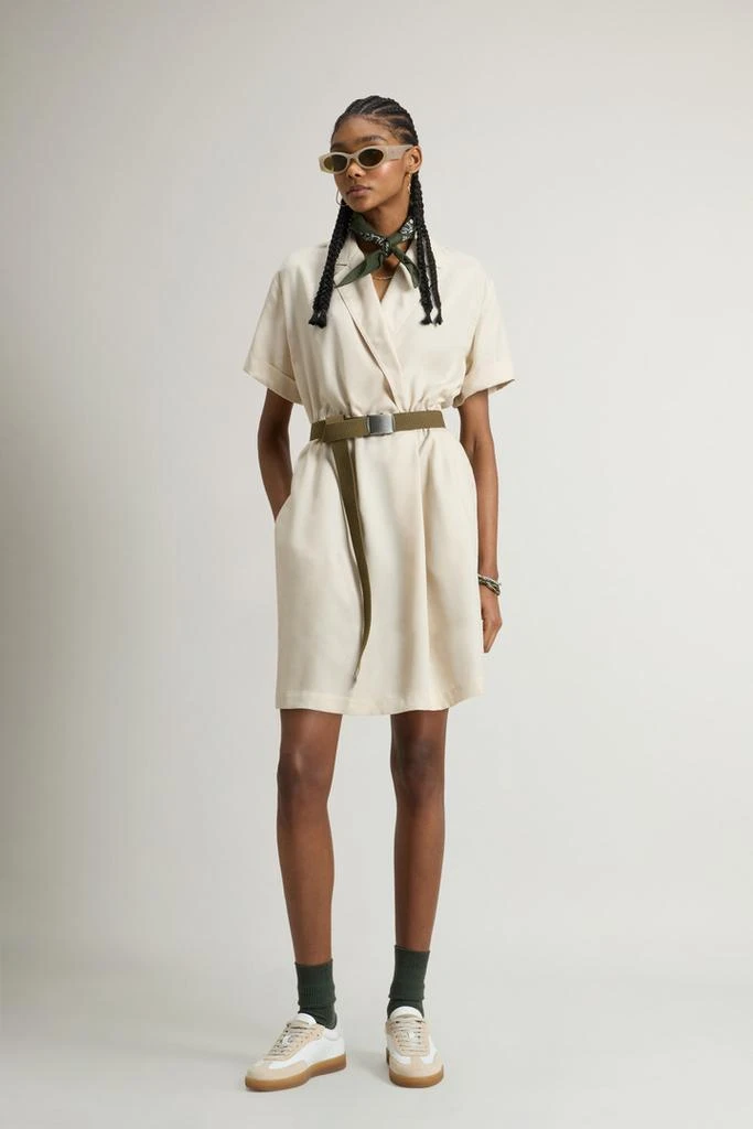 Woolrich Tencel Dress - Women - Red 2