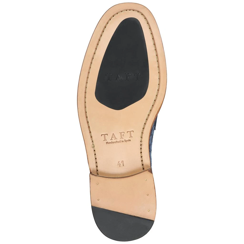 TAFT The Fitz Loafer in Blue Check 4