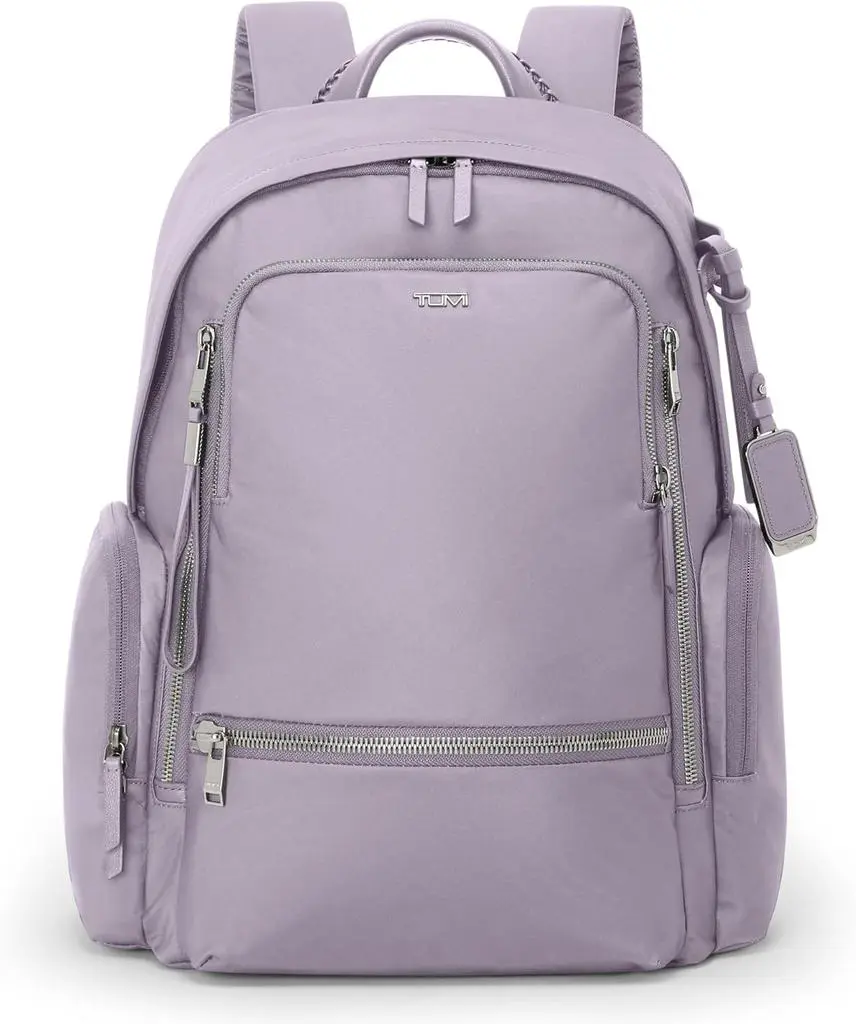 sienna backpack from tumi TUMI - Voyageur Raina - Women's Premium Leather Backpack - Everyday Bag with Phone Pocket & Laptop Compartment - - Backpacks discountok thoughtfully arranged interior pockets The North face 50ltr Color:Ghost White 125-4.92