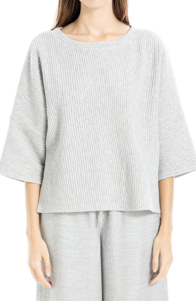 Max Studio Ottoman Rib Dolman Sleeve Sweater