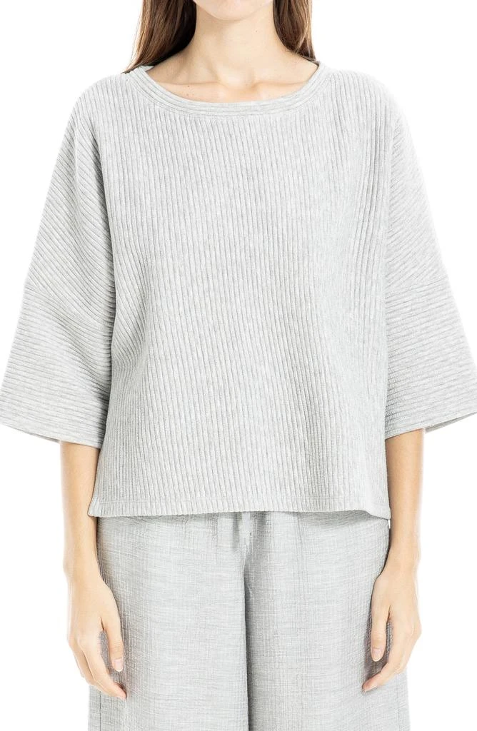 Max Studio Ottoman Rib Dolman Sleeve Sweater 1