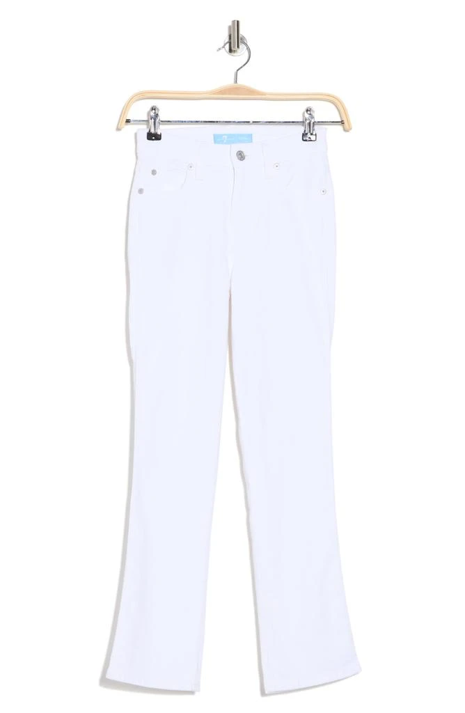 7 For All Mankind Kimmie Crop Straight Leg Jeans 1