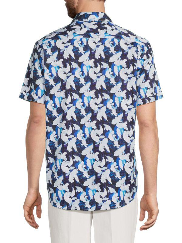 Robert Graham ​Alfaro Printed Cotton Button-Front Shirt