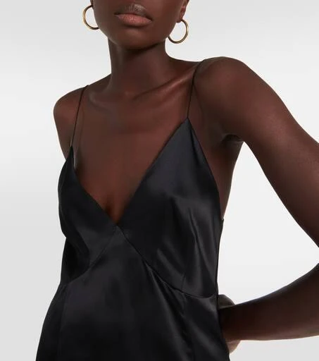 Khaite Grisella silk camisole top 4