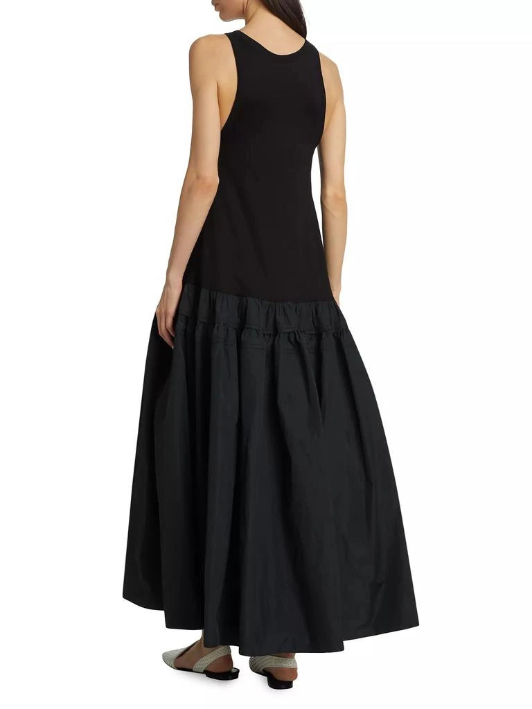 Co Mixed-Media Tank Maxi Dress 5