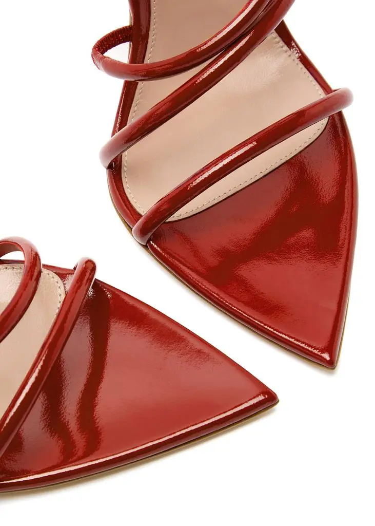 Gianvito Rossi Ettie 105 patent leather sandals 3