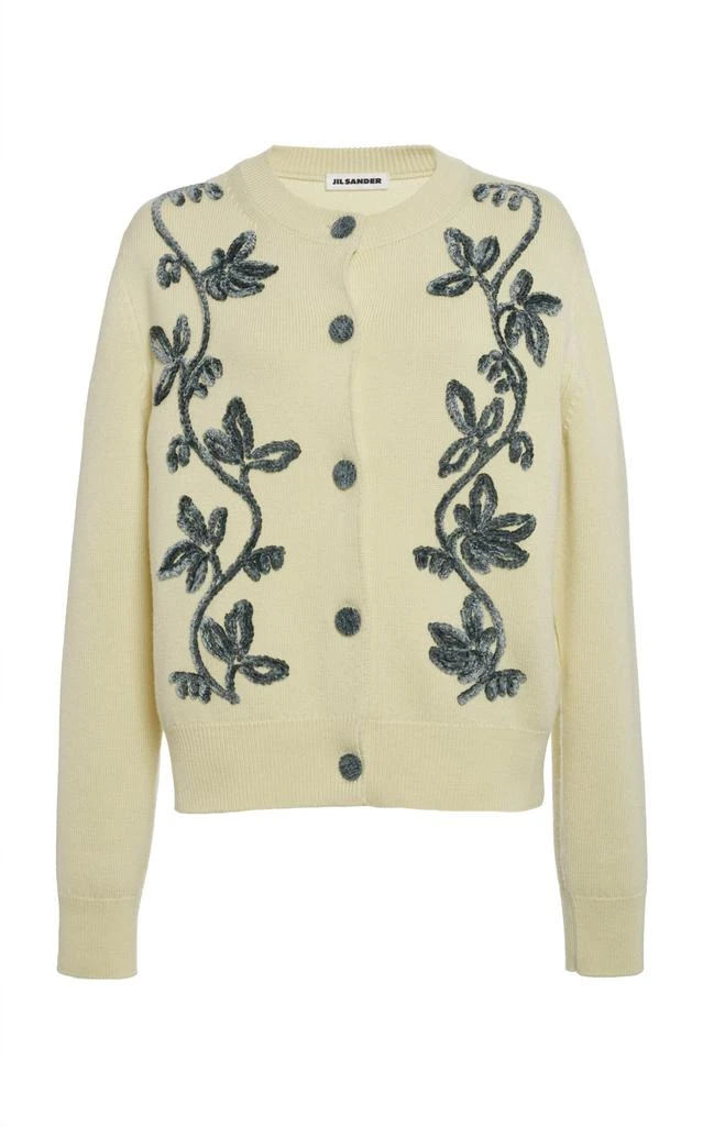 Jil Sander Wool-Blend Cardigan - Moda Operandi
