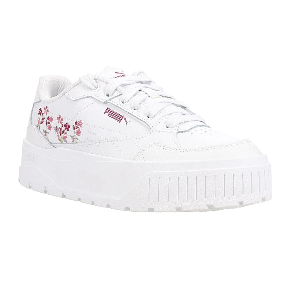 Puma Karmen II Idol Novelty Embroidered Floral Lace Up Sneakers 2
