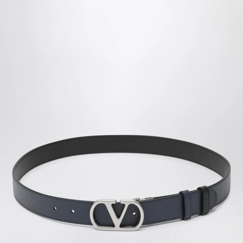 Valentino Reversible Vlogo Signature belt Black/Marine 3