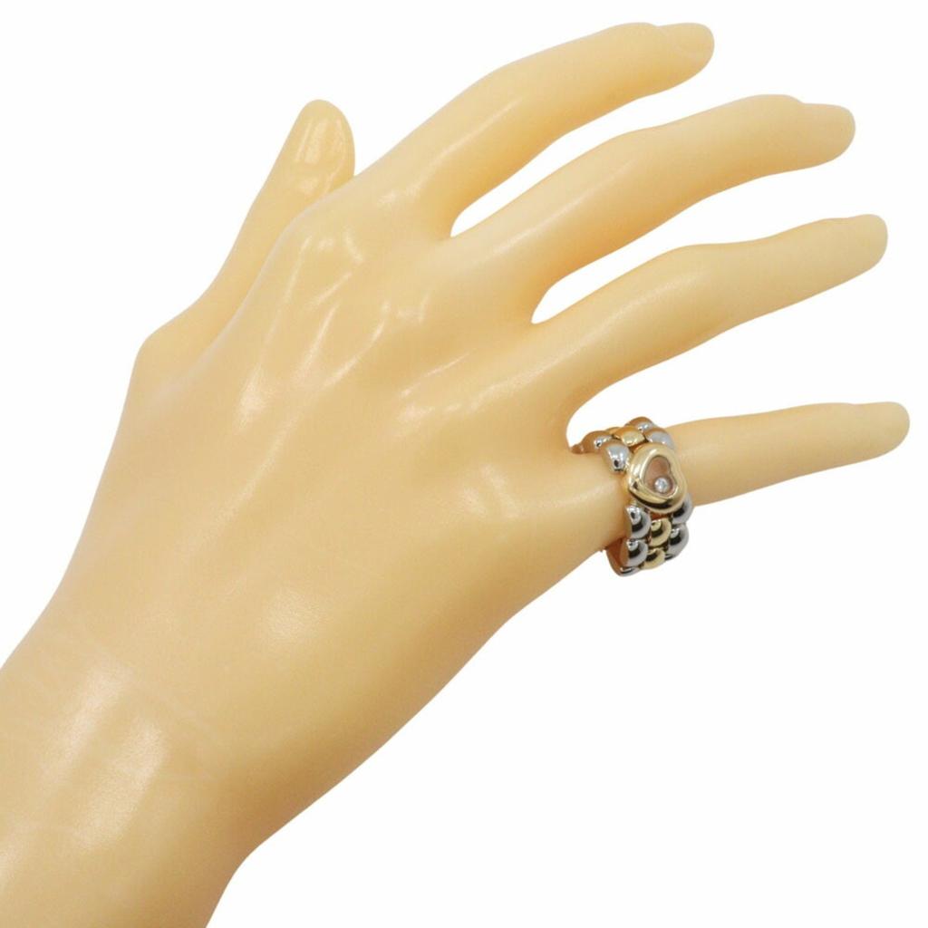 Chopard yellow gold (18K) Stainless Steel Band Ring (Pre-Owned)