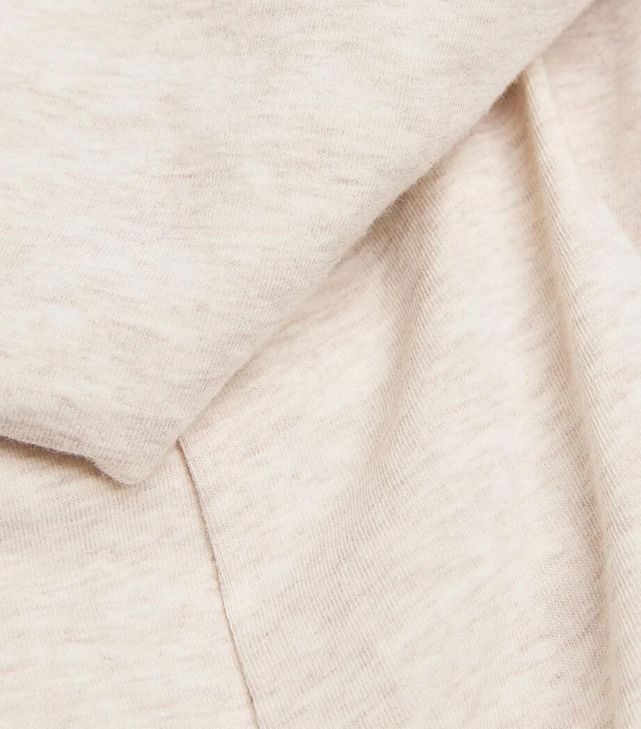 SKIMS Cotton-Blend Fold-Over Trousers 5