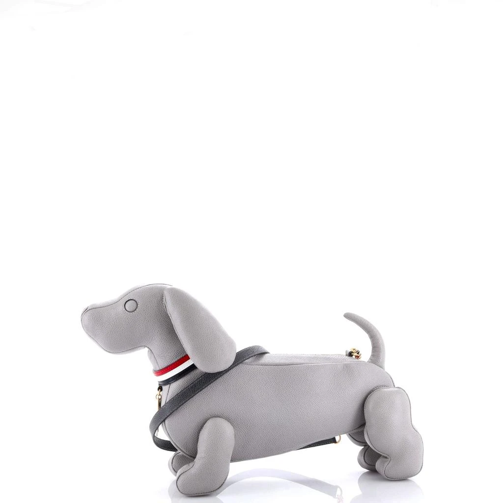 Thom Browne Hector Dog Baguette Shoulder Bag Leather 2