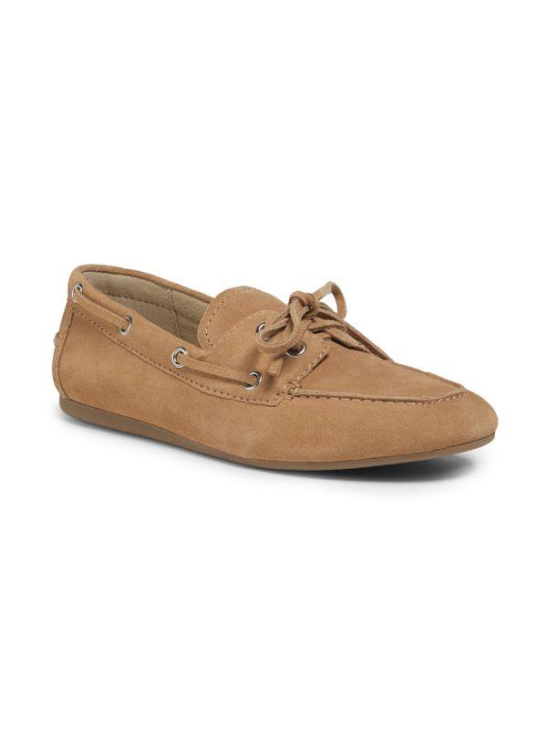 Marc Fisher Uleena ​Leather Moccasin Loafers