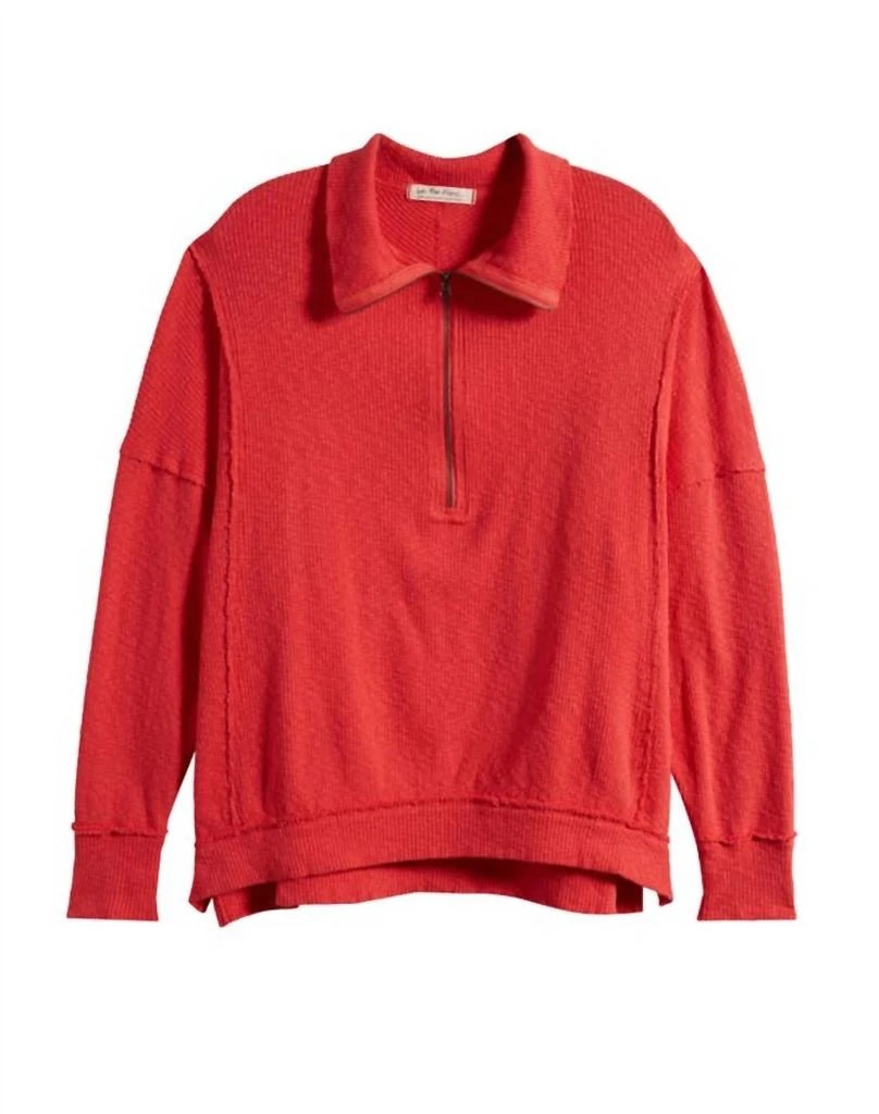 Free People Walk Away Tunic In Red Racer 4