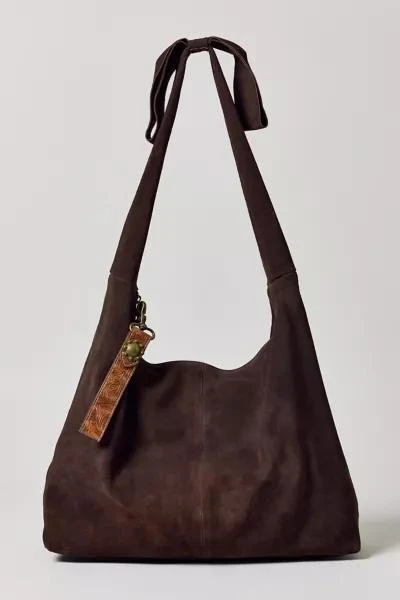 Kimchi Blue Kimchi Blue Bow Suede Hobo Bag 1