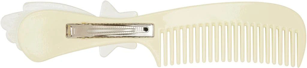 Ashley Williams Beige Shooting Star Comb Hair Clip 2