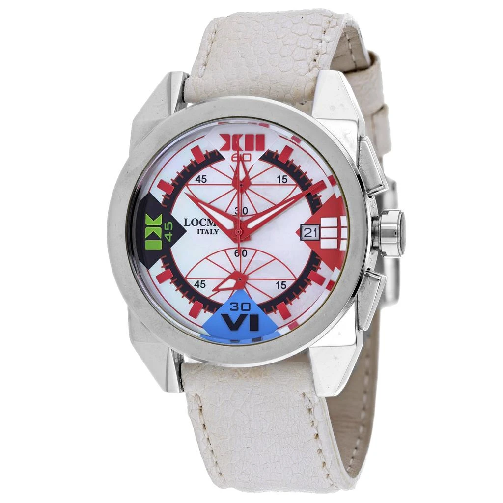 Locman Men's Cavallo Pazzo Mother of Pearl Dial Watch 1