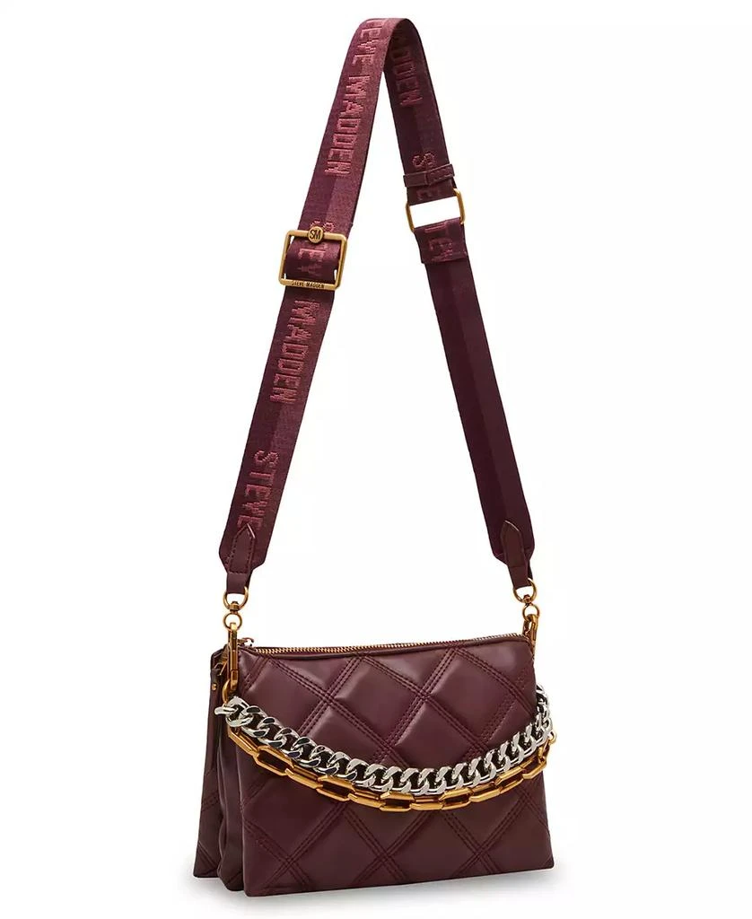 Steve Madden Women's Bstacie Zipper Crossbody Bag 5