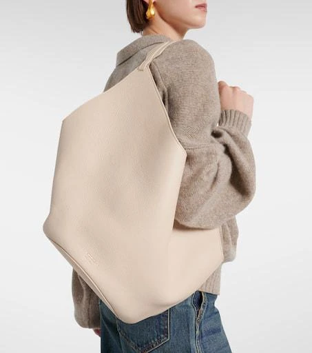 Khaite Lotus Medium leather tote bag 6