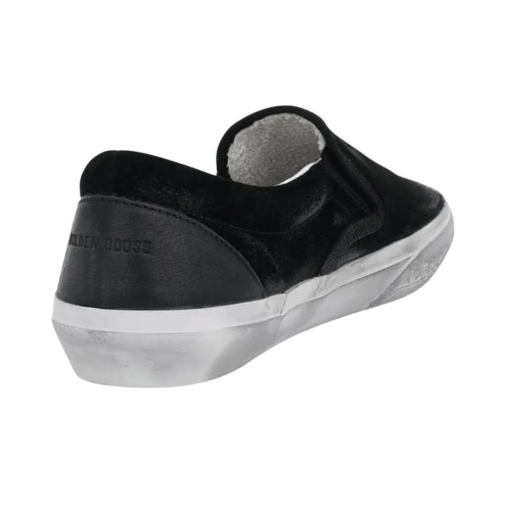 Golden Goose Slip-On Distressed Black Suede Sneakers 5
