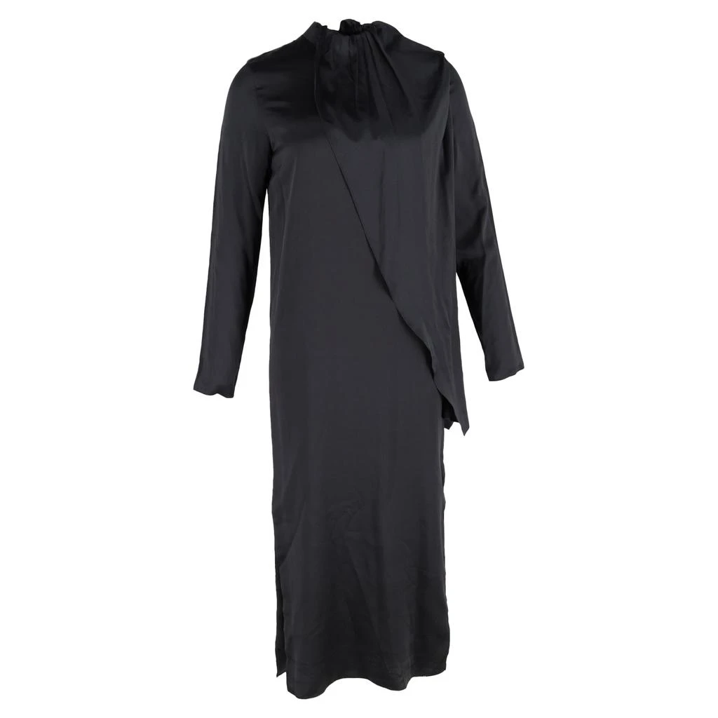 DODO BAR OR Midi Dress in Black Silk 1