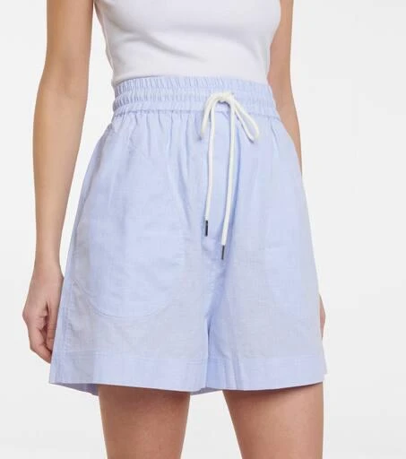 Lee Mathews LM Classic cotton and linen shorts 4