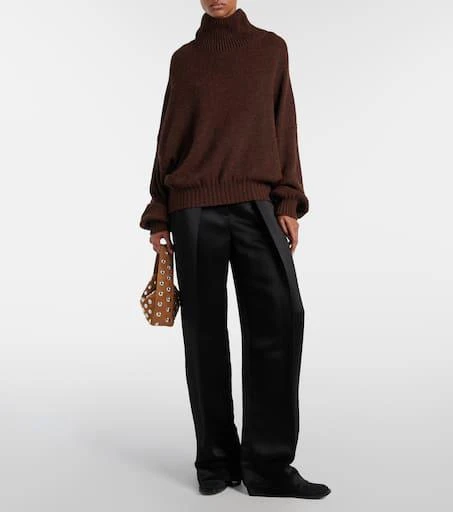 Khaite Austin 60 suede ankle boots 2