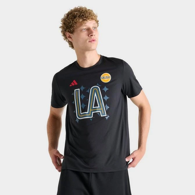Adidas Men's adidas LA Galaxy MLS Pre-Game T-Shirt 1