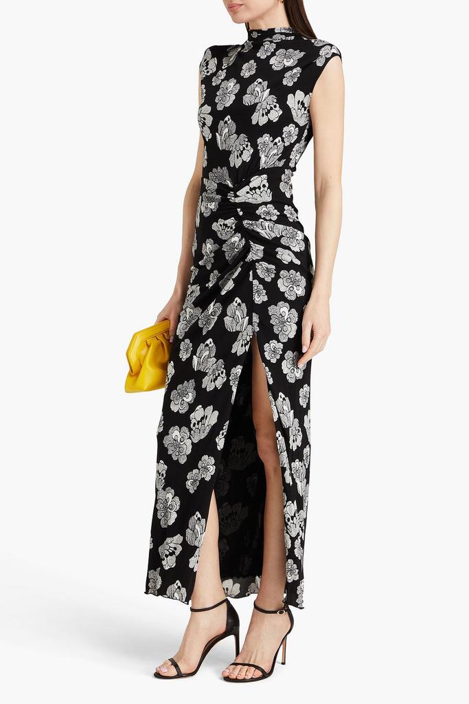 DIANE VON FURSTENBERG ワンピース Apollo jersey maxi 855908 Diane von Furstenberg Apollo floral-print jersey maxi dress