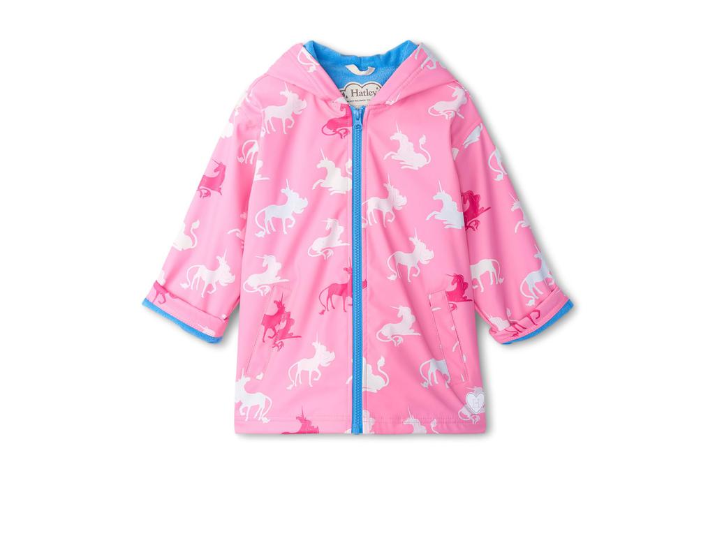 Hatley Mystical Unicorn Zip Up Rain Jacket (Toddler/Little Kid/Big Kid)