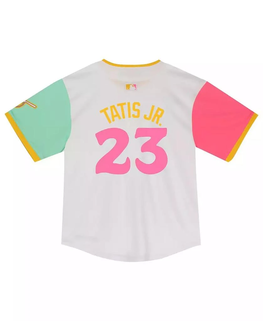 NIKE Toddler Fernando Tatis Jr. White San Diego Padres City Connect Limited Player Jersey 2