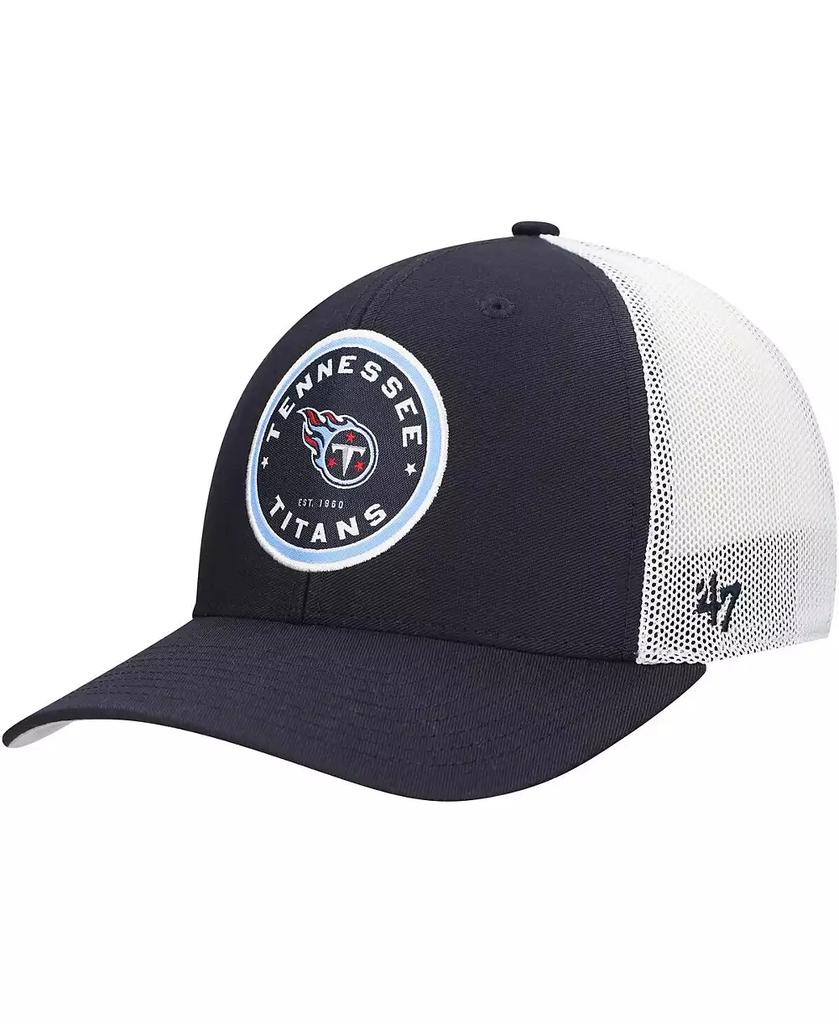 47 Brand Men's Navy Tennessee Titans Disclose Trophy Flex Hat