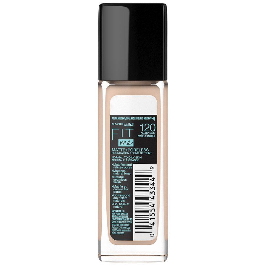 Maybelline Fit Me Matte + Poreless Liquid Foundation Makeup