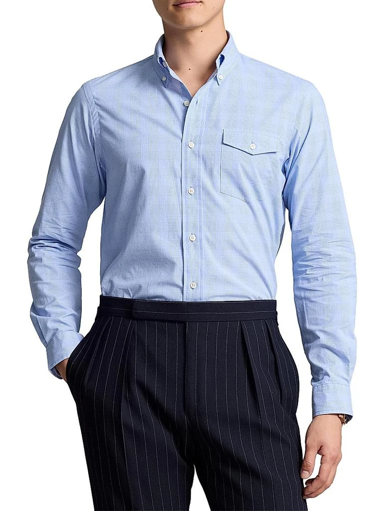 Ralph Lauren Plaid Cotton Button-Down Shirt 1