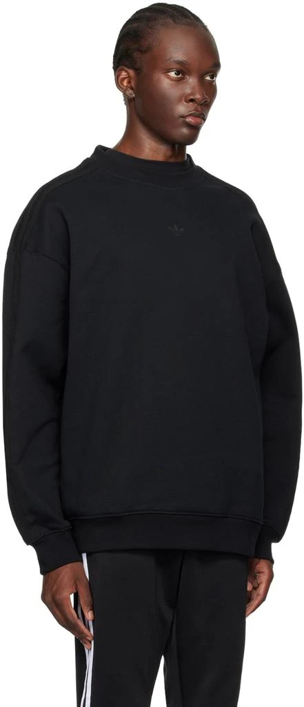 Adidas Black Field Issue Essentials Sweatshirt 2