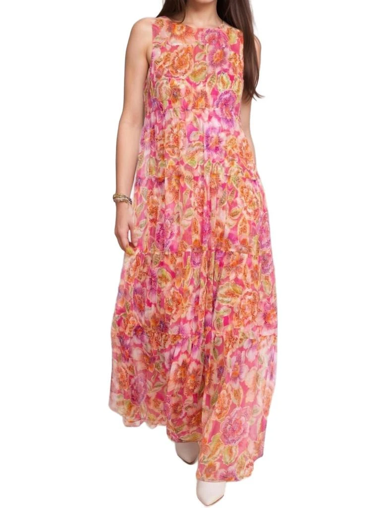 Johnny Was Loran Tiered Maxi Dress In Fabiola 1