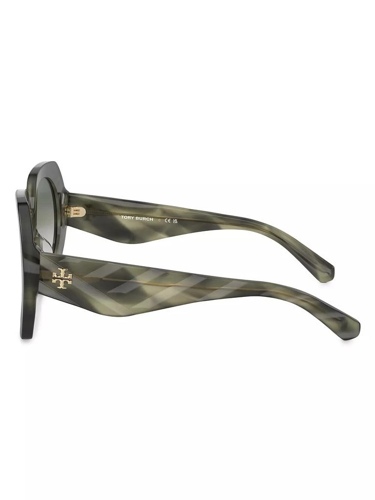 Tory Burch Kira 55MM Oversized Geometric Sunglasses 4