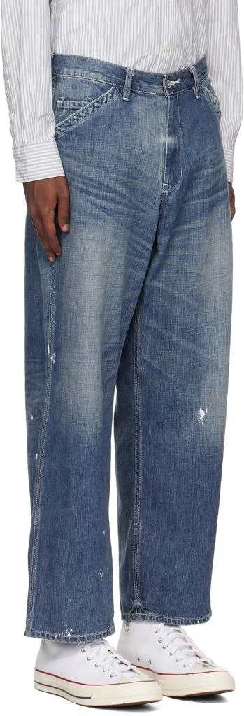 NEIGHBORHOOD Blue Washed Utility Jeans 2