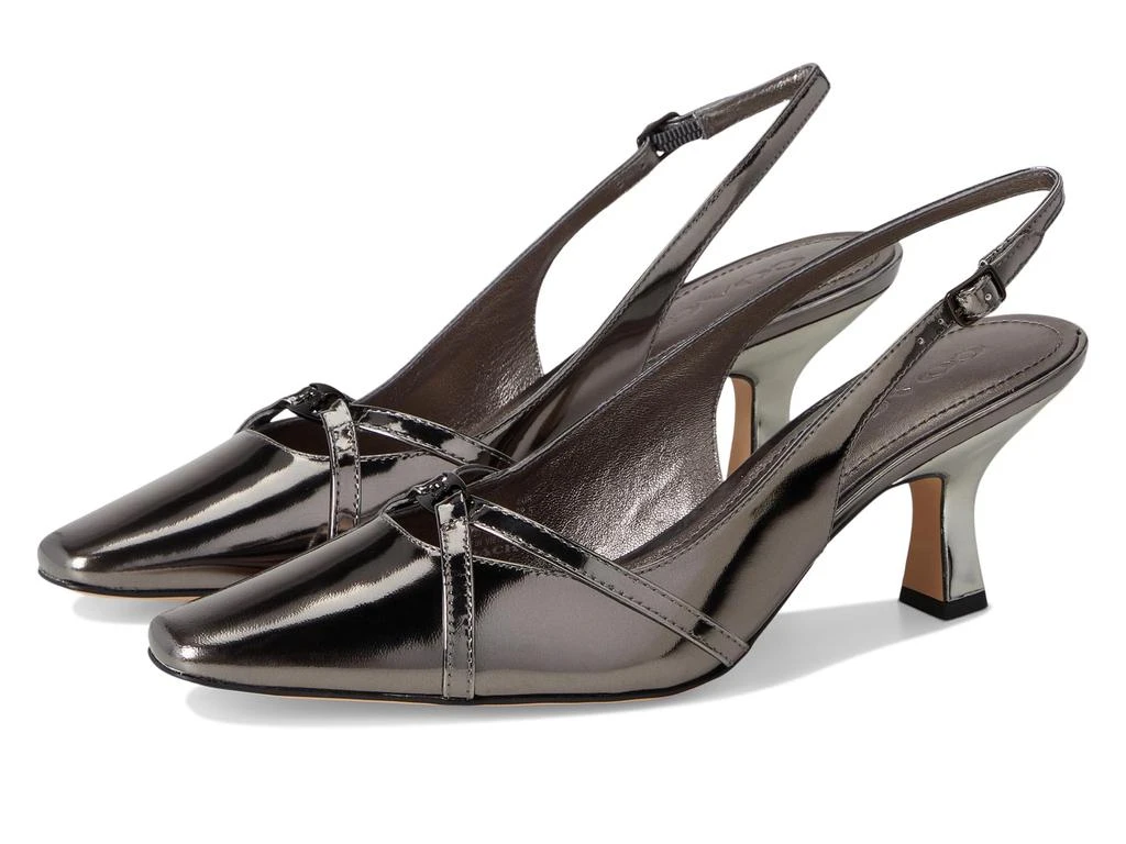 Coach Rowyn Metallic Leather Slingback 1