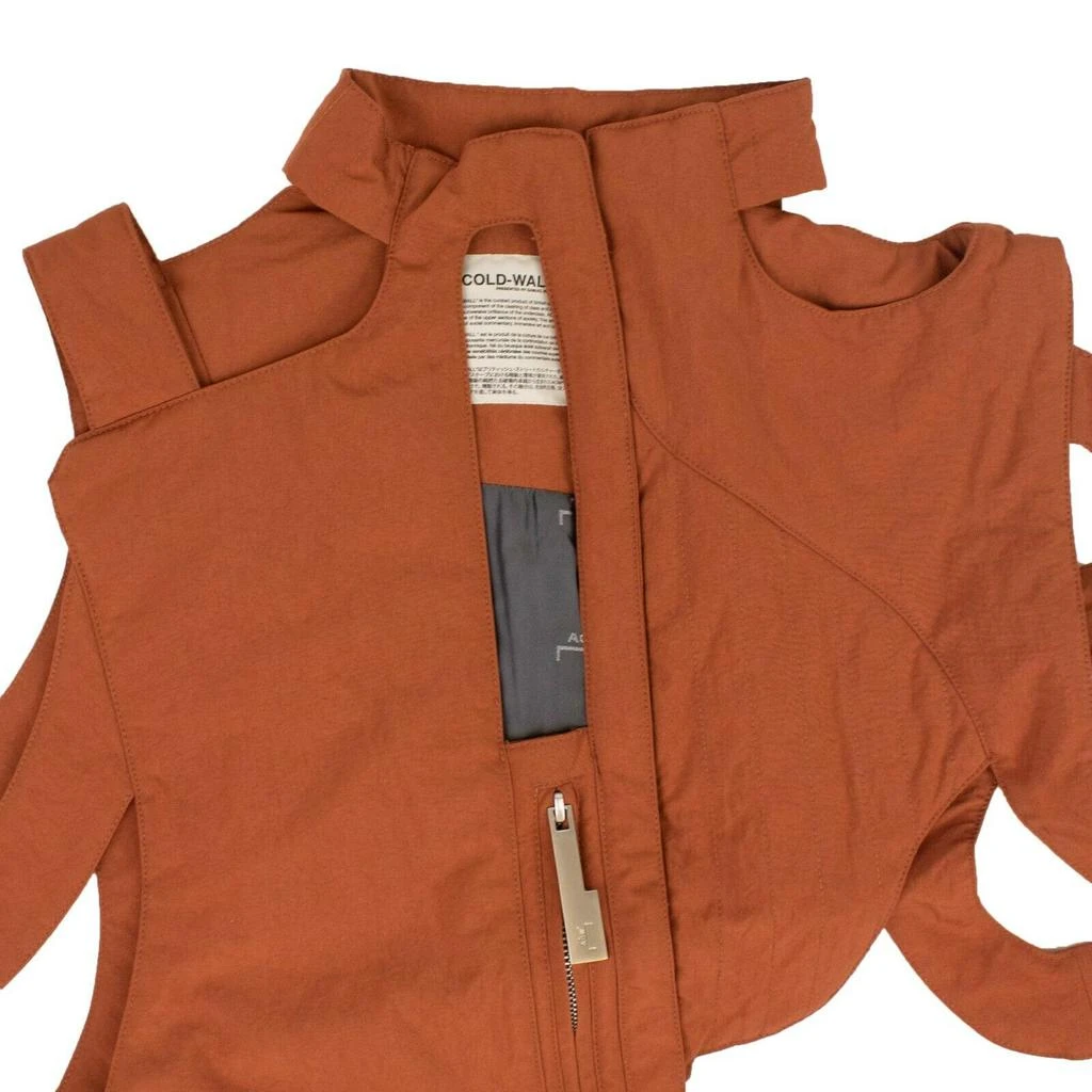 A-COLD-WALL* A-COLD-WALL* Unisex Rust Cut-Out Jacket 3
