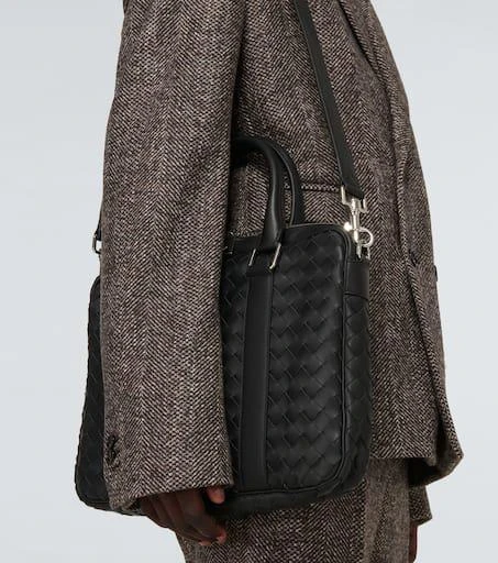 Bottega Veneta Intrecciato leather briefcase 3