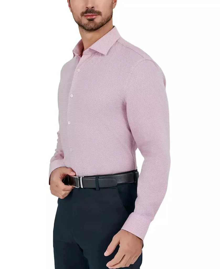 Perry Ellis Men's King Micro-Pattern Dress Shirt 6