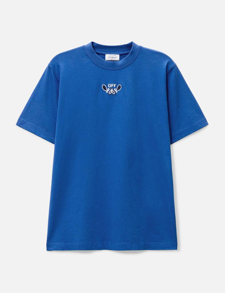 Off-White™ BANDANA ARR SLIM S/S TEE NAUTICAL BLUE