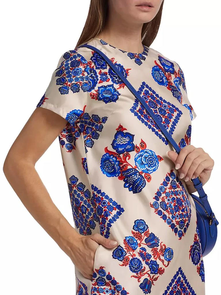 LA DOUBLE J Swing Floral-Print Minidress 6